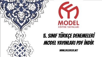 5. Sınıf Türkçe Denemeleri Model Yayınları Pdf İndir